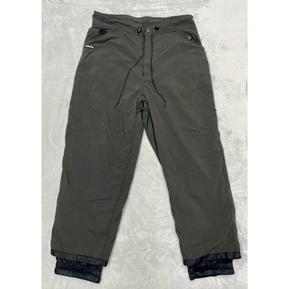 Bonfire Vintage Y2K Snowboard Pants Men's XL Olive Green Insulated Ski
